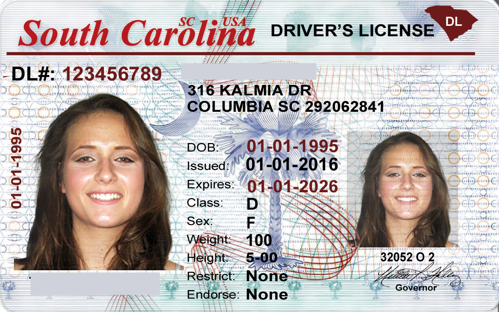 South Carolina Fake Id