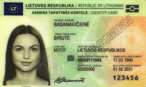 Lithuania Fake Id - Buy Fake Id | Best Scannable Fake ID Online