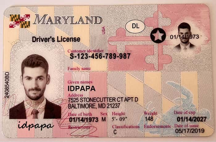 Maryland Scannable Fake Id Fake Id Online Buy Best Fake Ids