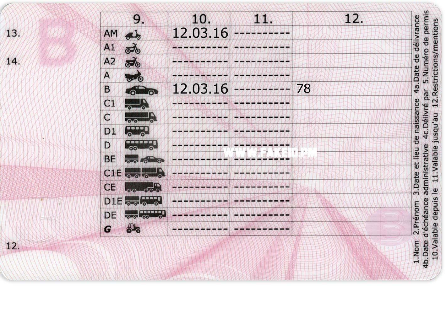 Belgium Fake Driver License - Fake Id Online | Buy Best Fake IDS