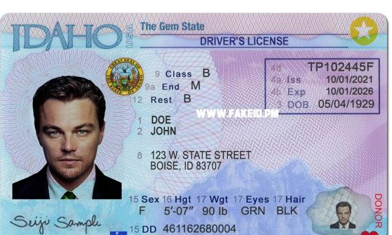 Idaho Fake Driver License - Buy Fake Id | Best Scannable Fake ID Online