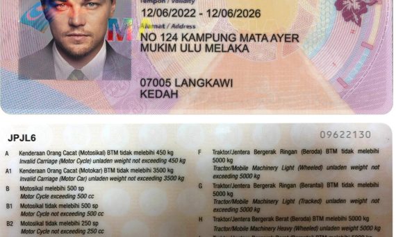 Malaysia Fake Driver License - Buy Fake Id | Best Scannable Fake ID Online