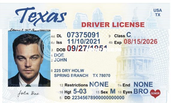 Texas Fake Driver License - Buy Fake Id | Best Scannable Fake ID Online