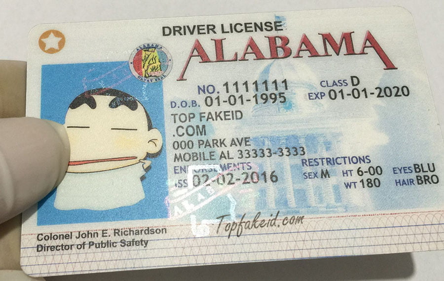 Alabama Scannable Fake Id Online