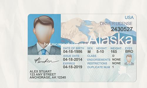 Alaska Scannable fake id