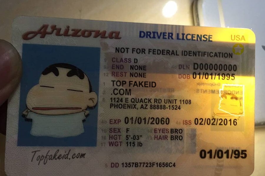 Arizona Scannable Fake Id Generator