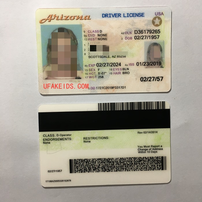 Arizona Scannable Fake Id Website