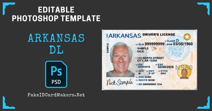 Arkansas Fake Id Templates