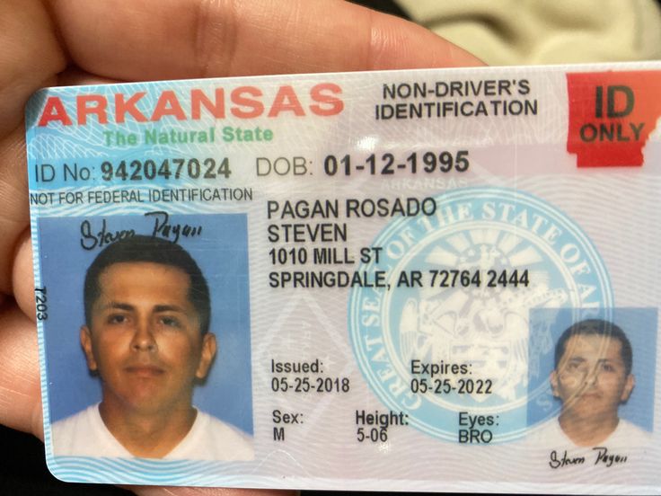 Arkansas fake id