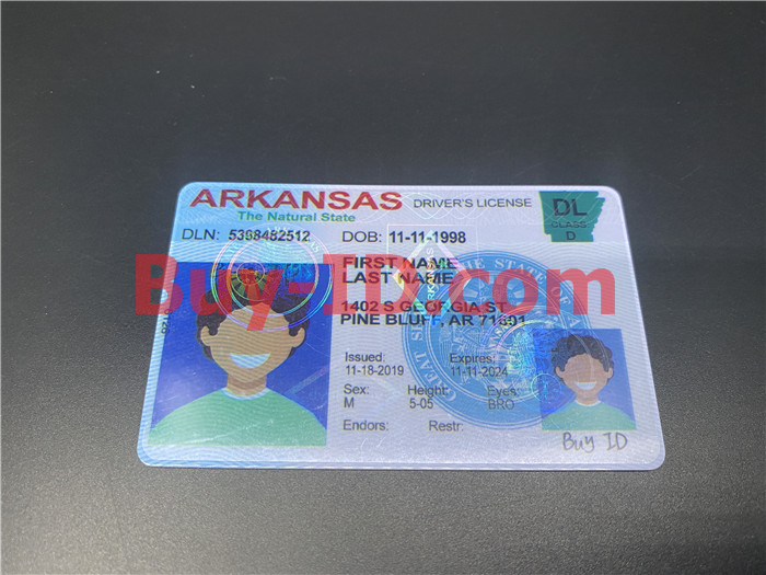 Arkansas Scannable Fake Id Generator