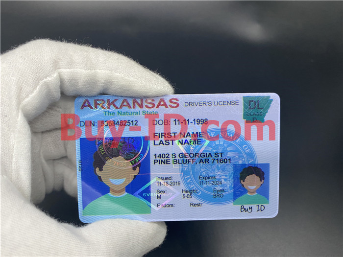 Arkansas Scannable Fake Id Generator