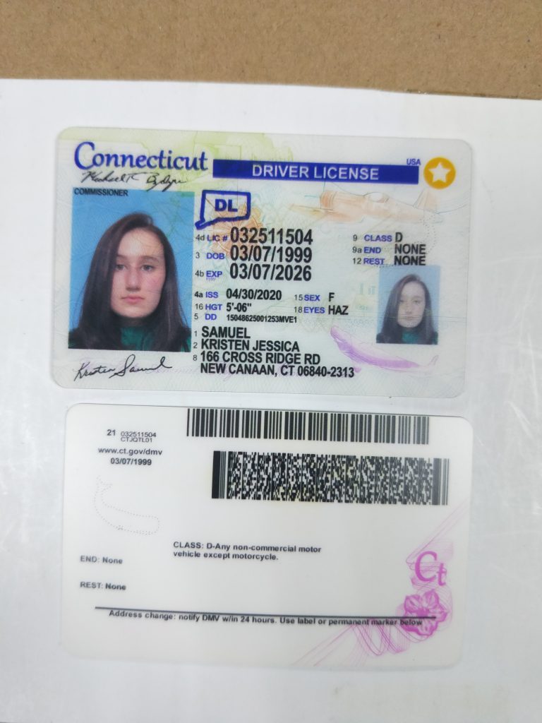 Best Connecticut Scannable Fake Id