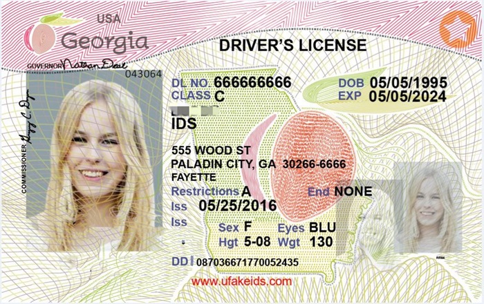 Best Georgia Scannable Fake Id