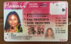 Best Hawaii Scannable Fake Id