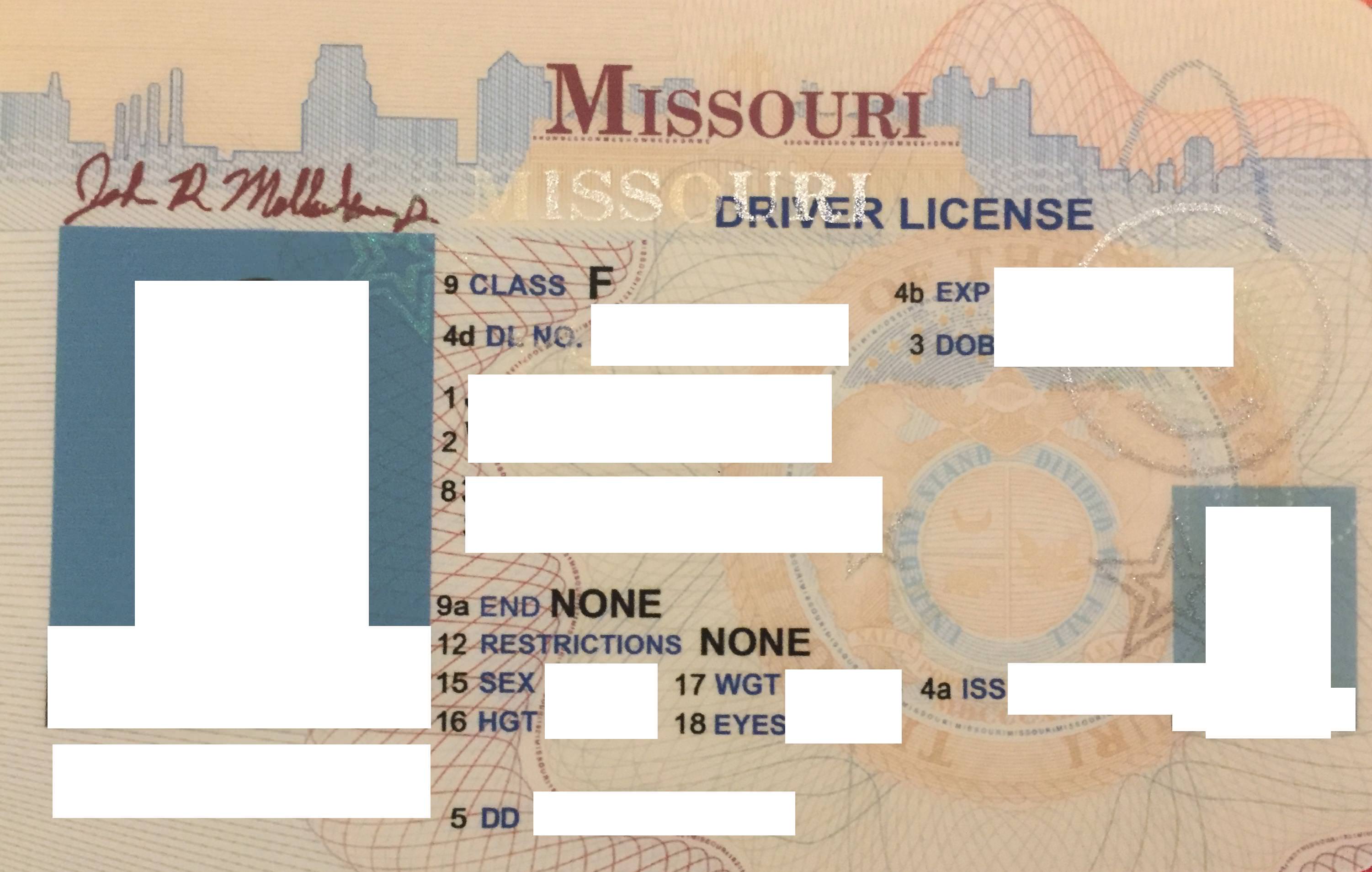 Best Missouri Scannable Fake Id