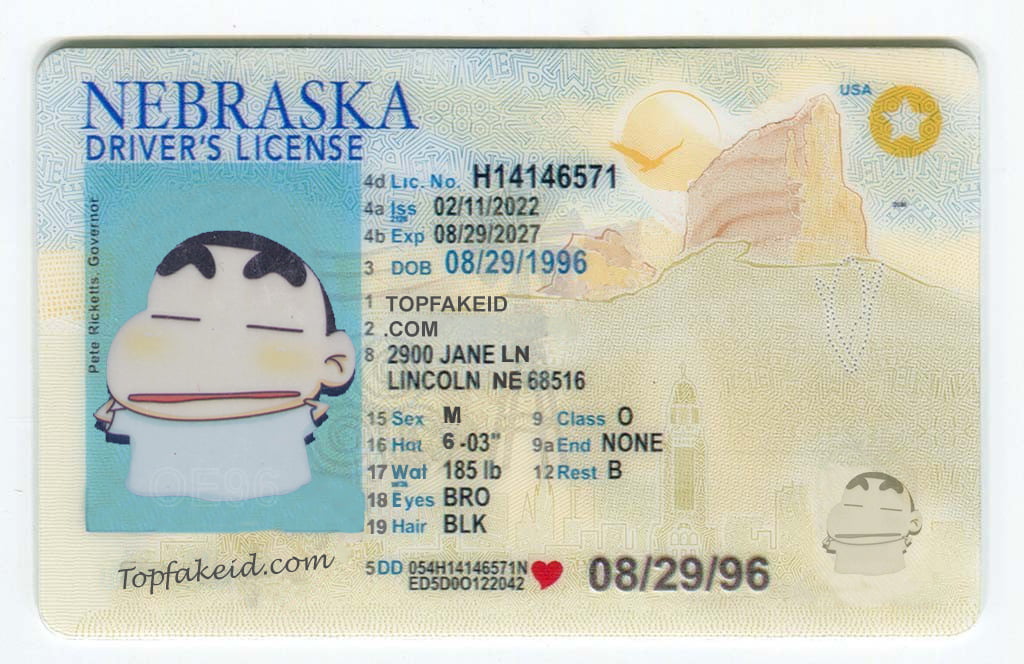 Best Nebraska Fake Id