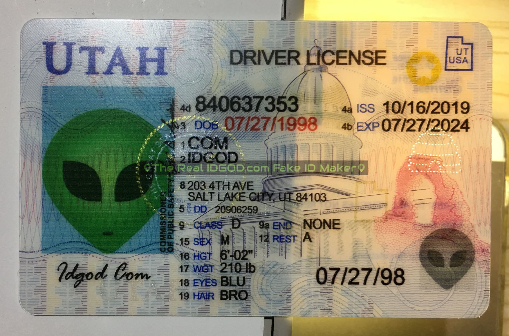 Best Utah Fake Id