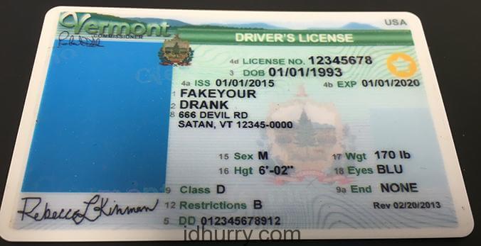 Best Vermont Fake Id