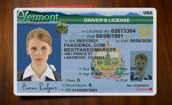 Best Vermont Fake Id