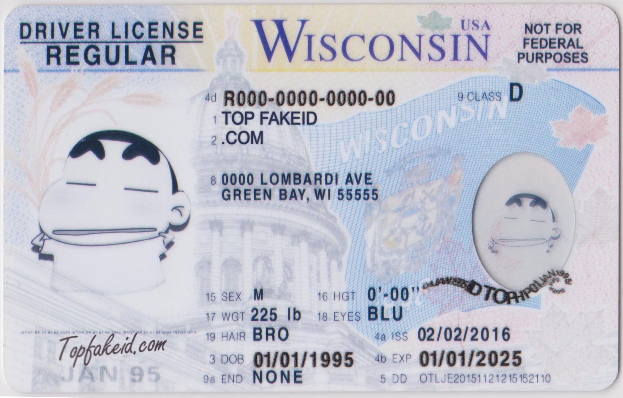 Best Wisconsin Scannable Fake Id