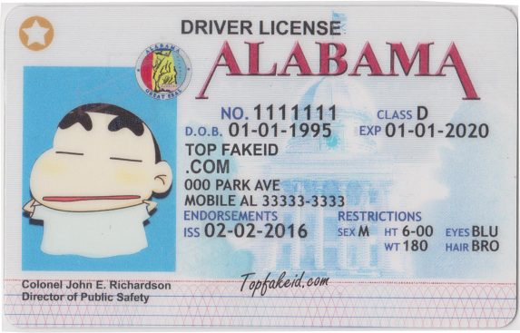 Buy Alabama Scannable Fake Id