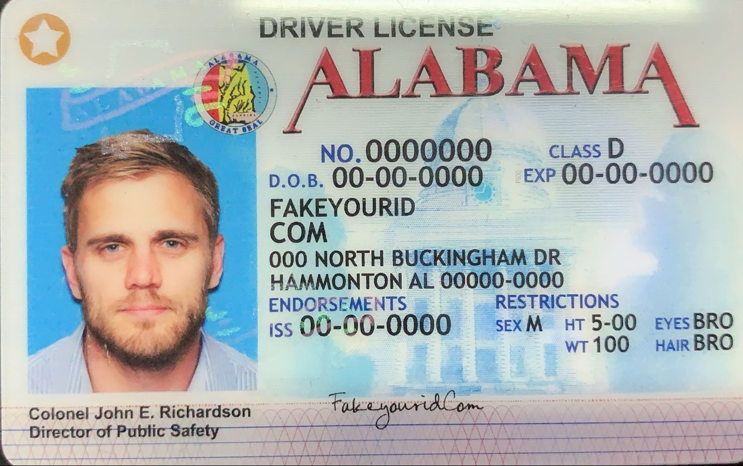 Buy Alabama Scannable Fake Id