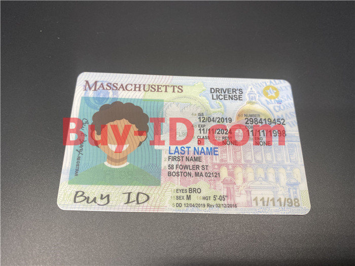 Buy Massachusetts Scannable Fake Id