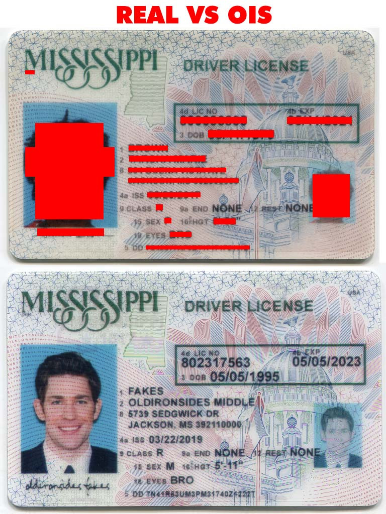 Buy Mississippi Scannable Fake Id