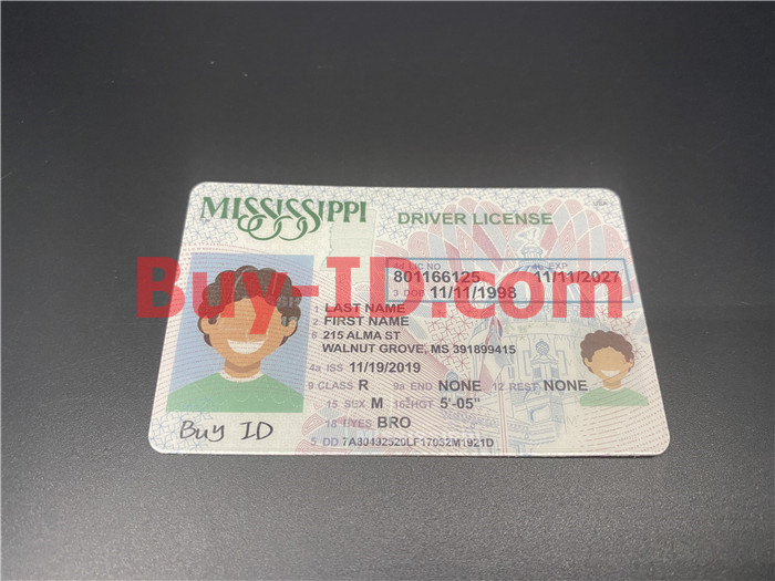 Buy Mississippi Scannable Fake Id