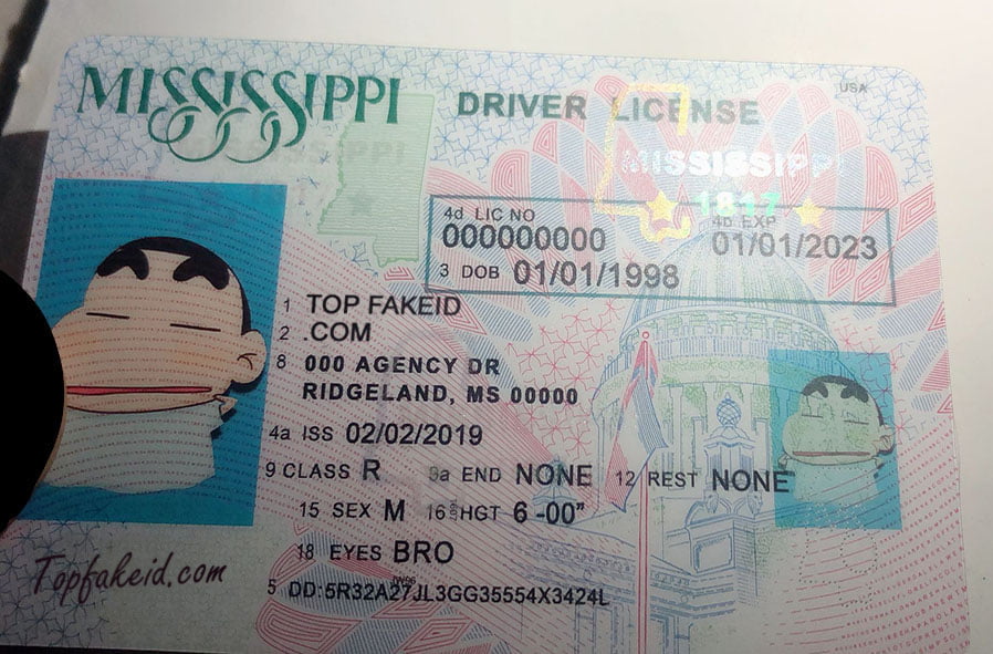 Buy Mississippi Scannable Fake Id