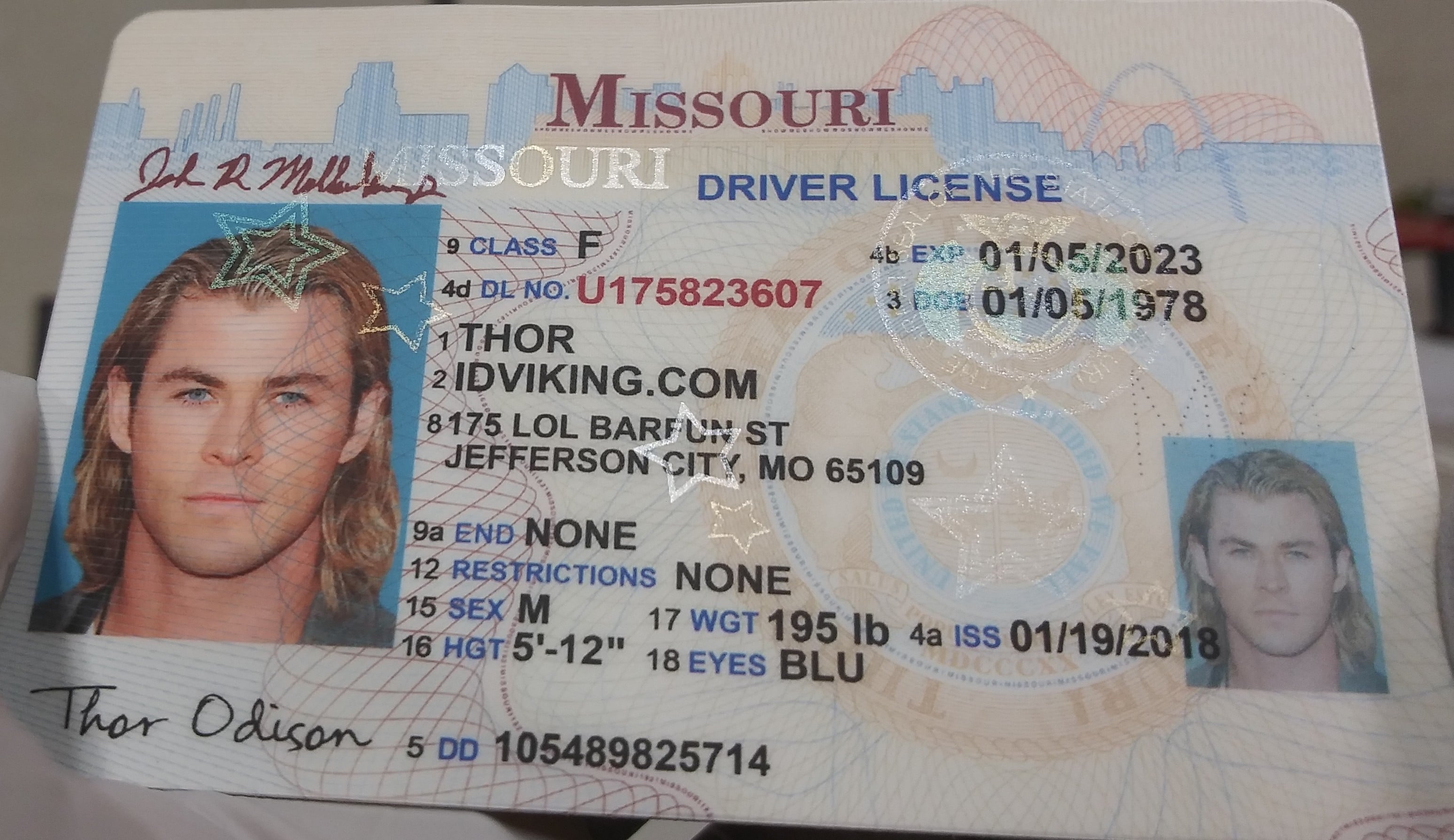 Buy Missouri Scannable Fake Id