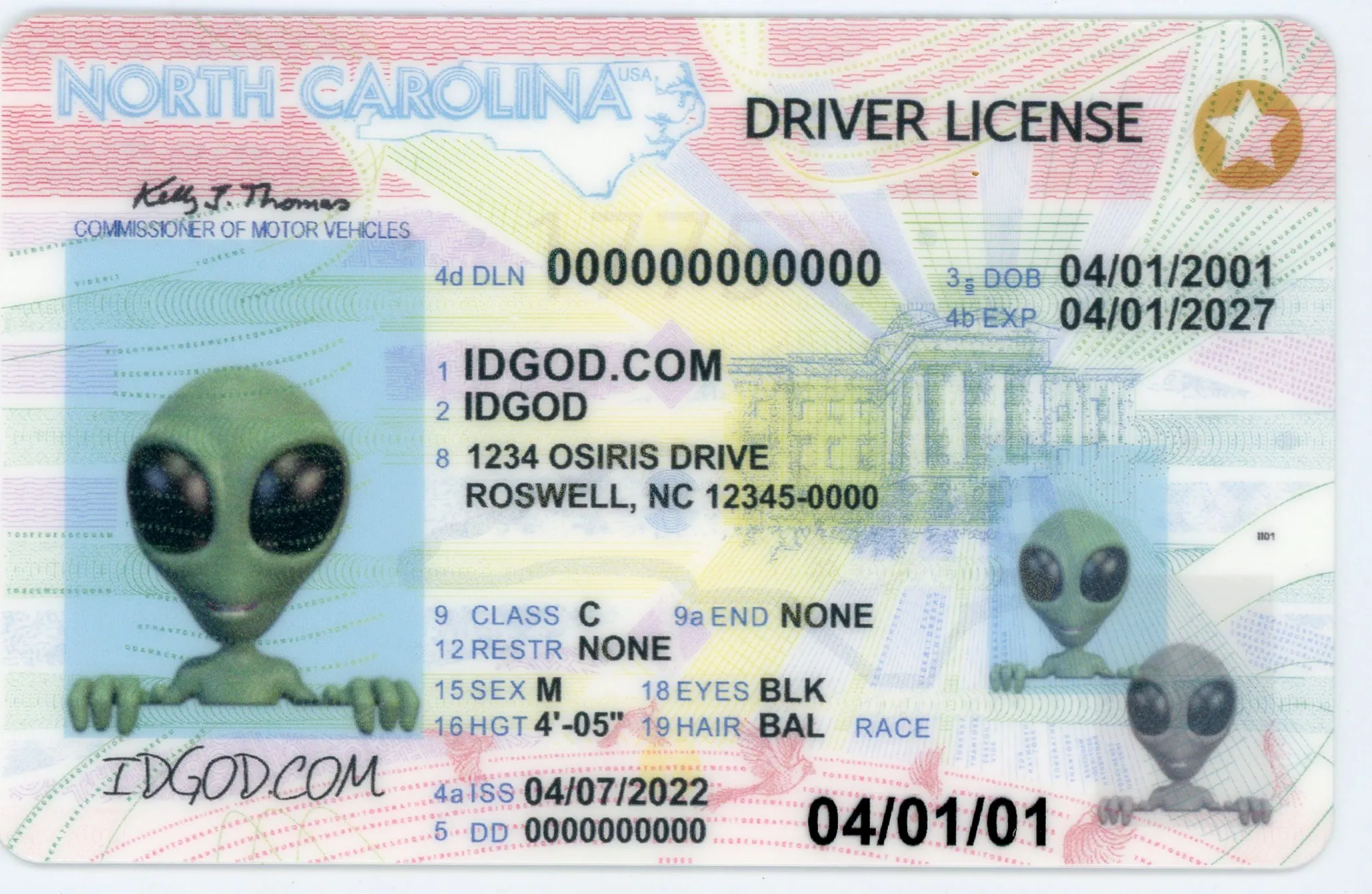 Buy North Carolina Scannable Fake Id