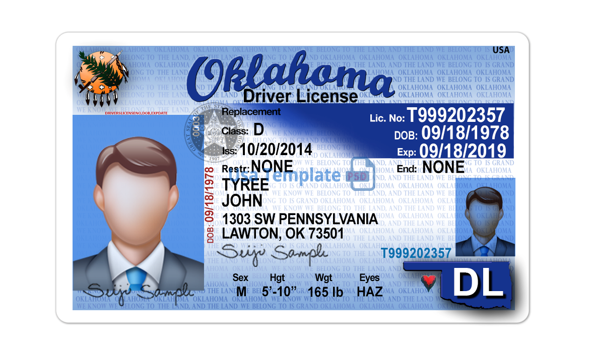 Buy Oklahoma Fake Id