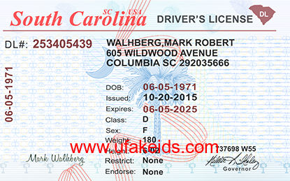 Buy South Carolina Fake Id