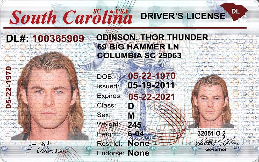 Buy South Carolina Fake Id