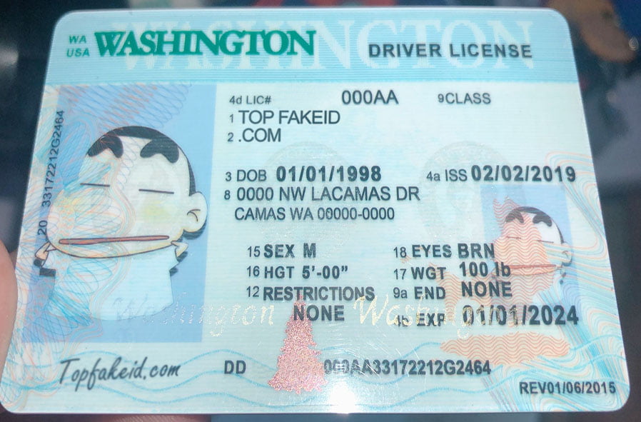 Buy Washington Scannable Fake Id