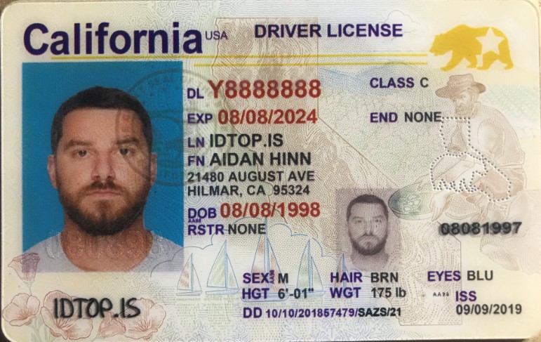 California Scannable Fake Id Charges