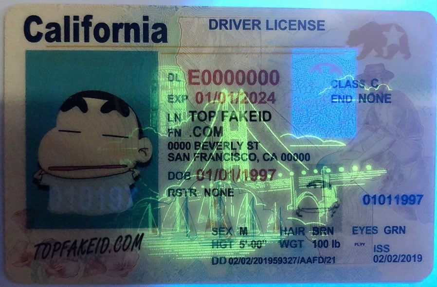 California Scannable Fake Id Maker