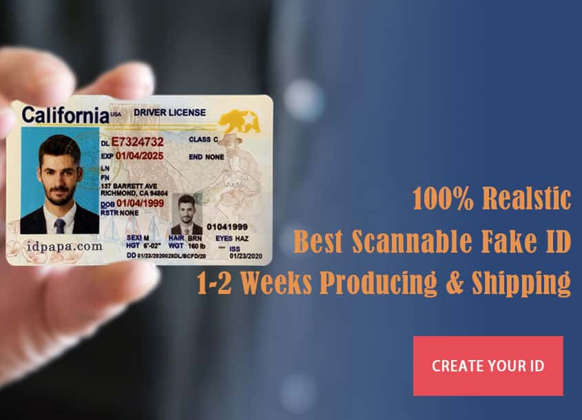 California Scannable Fake Id Maker