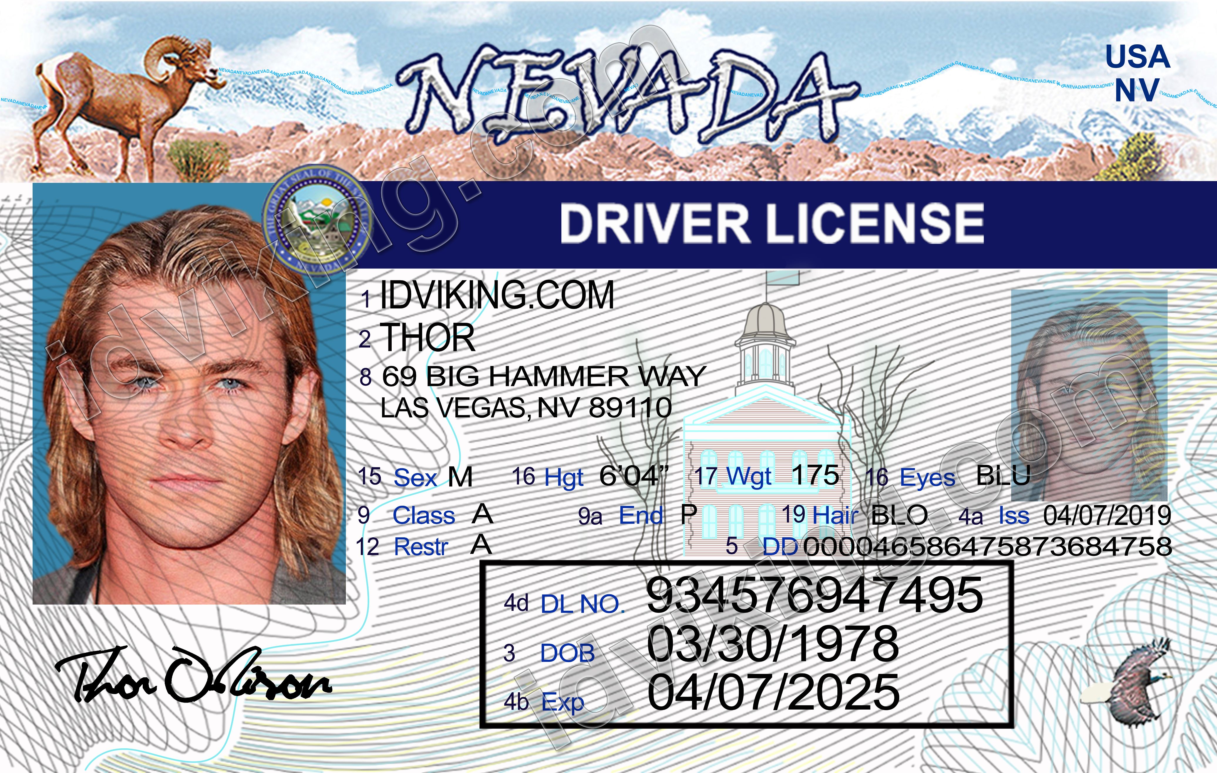 Cheap Nevada Fake Id