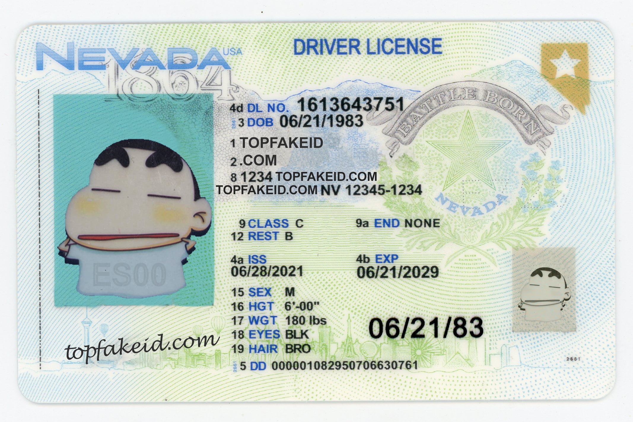 Cheap Nevada Fake Id