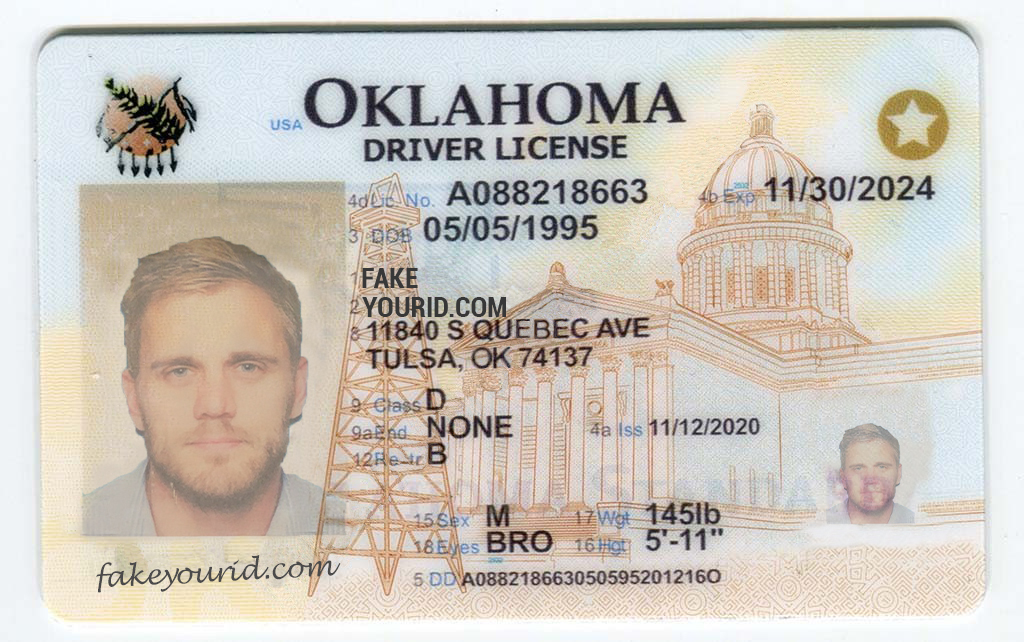 Cheap Oklahoma Scannable Fake Id