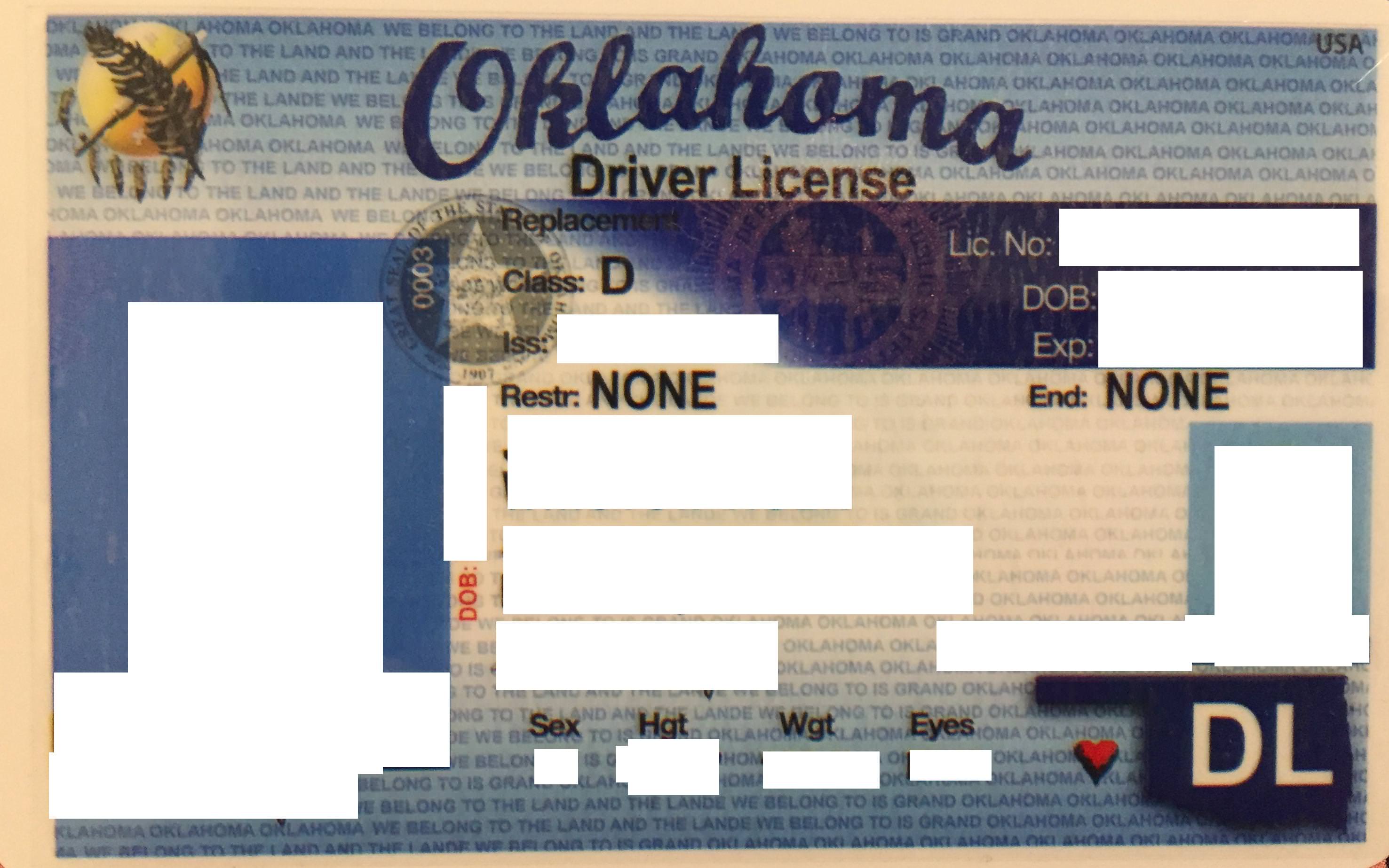 Cheap Oklahoma Scannable Fake Id