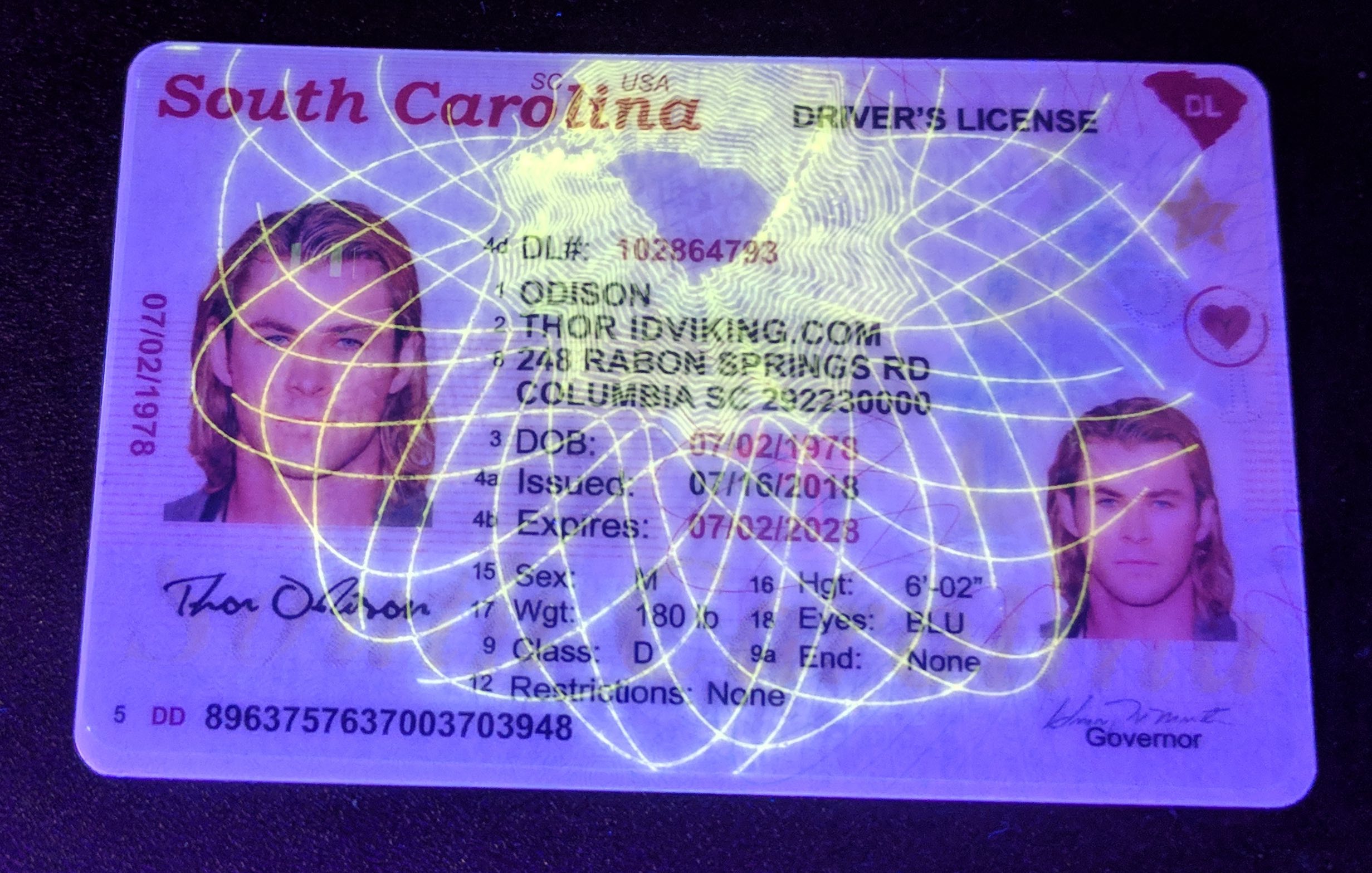 Cheap South Carolina Scannable Fake Id