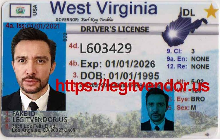 Cheap West Virginia Fake Id