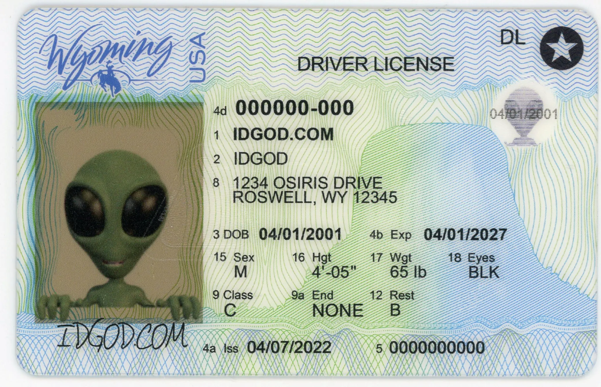 Cheap Wyoming Scannable Fake Id