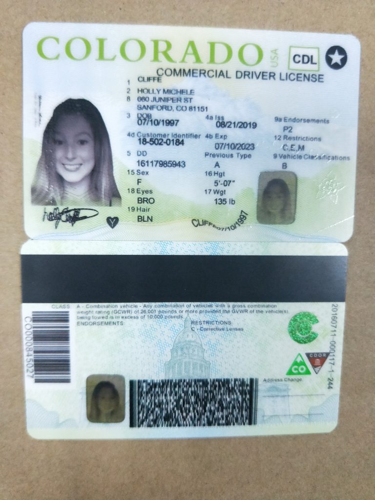 Colorado Fake Id Online