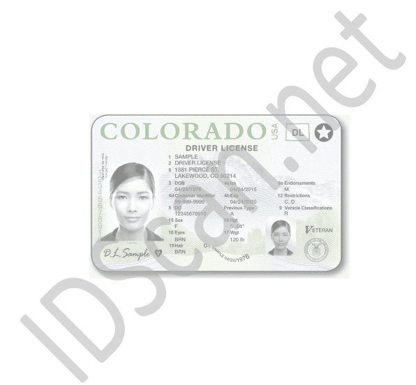 Colorado Scannable Fake Id Front And Back