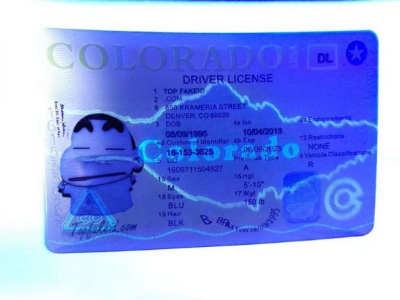 Colorado Scannable Fake Id Front And Back