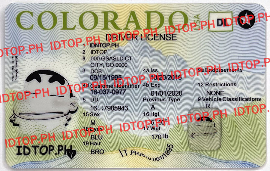 Colorado Scannable fake id